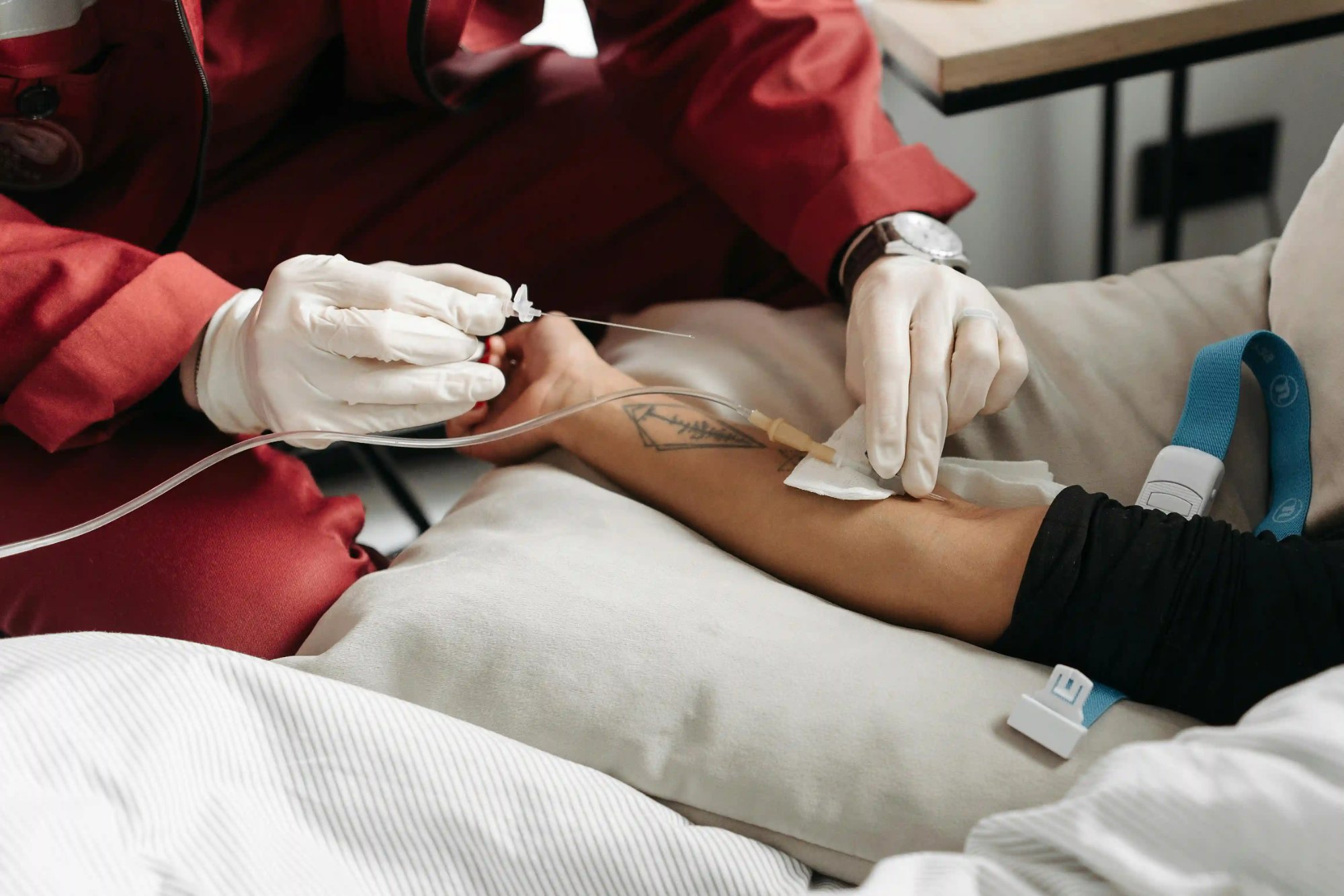 Iron infusion therapy at home Gurugram